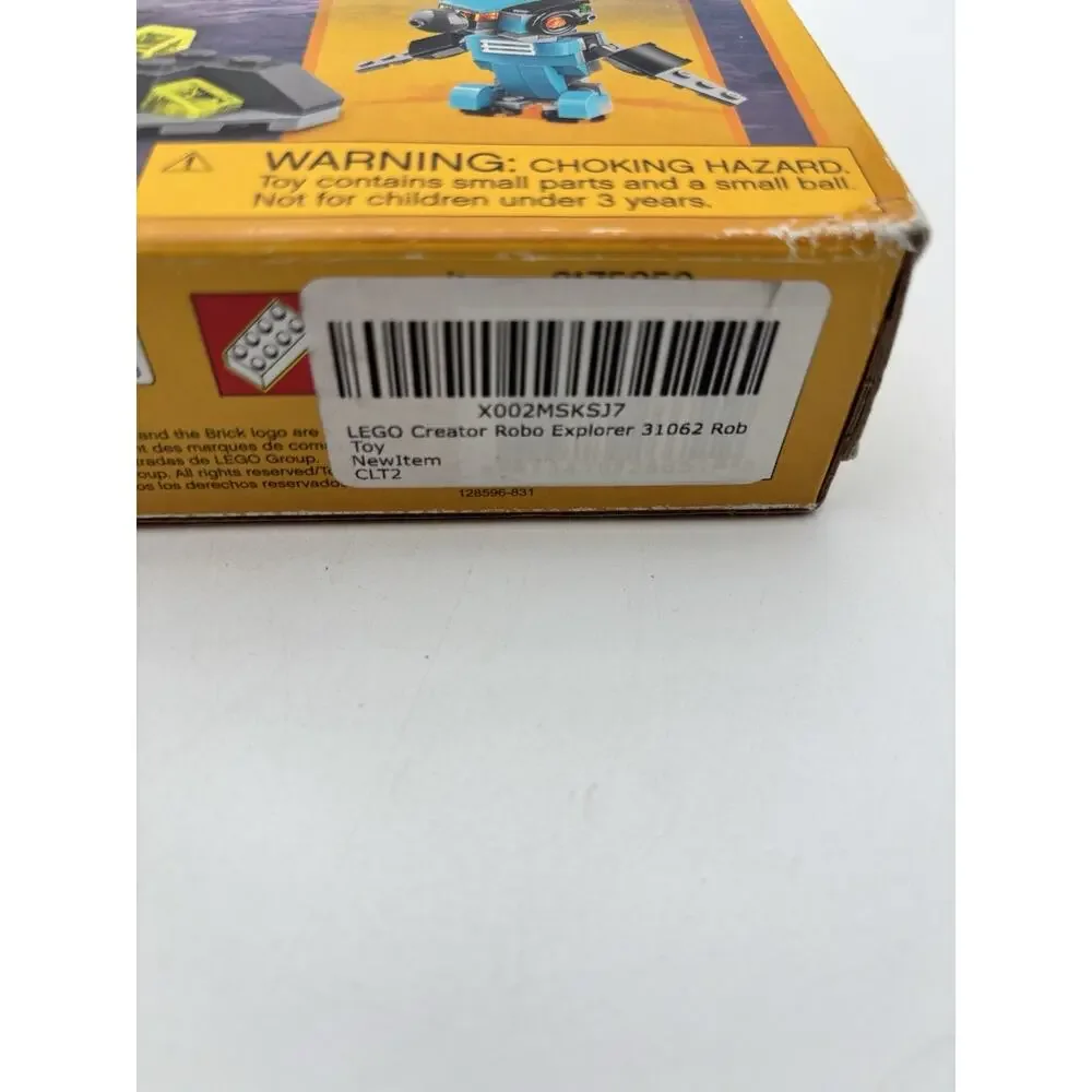 New In Box Retired LEGO Creator 31062 - 3 in 1 Robo Explorer New Sealed